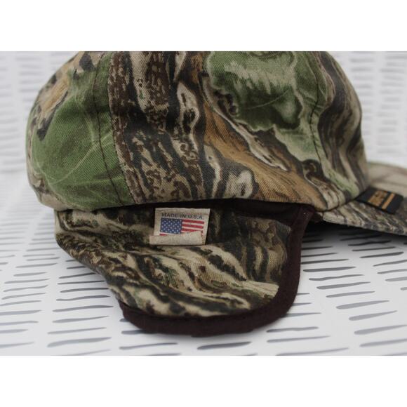 Whitewater Outdoors Gore-Tex Thinsulate Camo Hunting Hat Ear Flaps Large Used - Picture 3 of 10